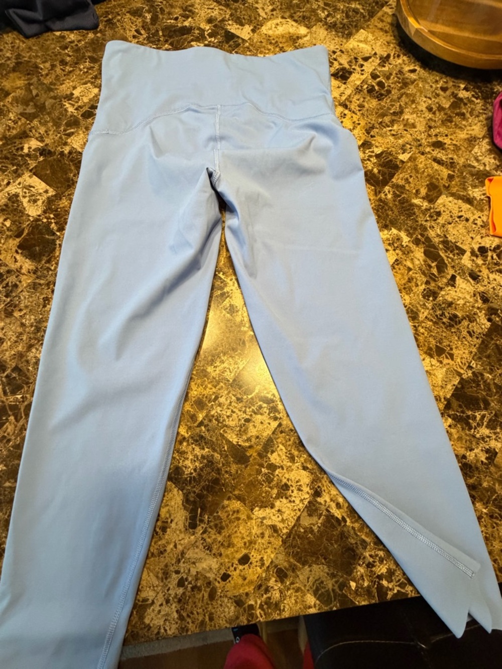 SPANX Sky Blue Performance Leggings